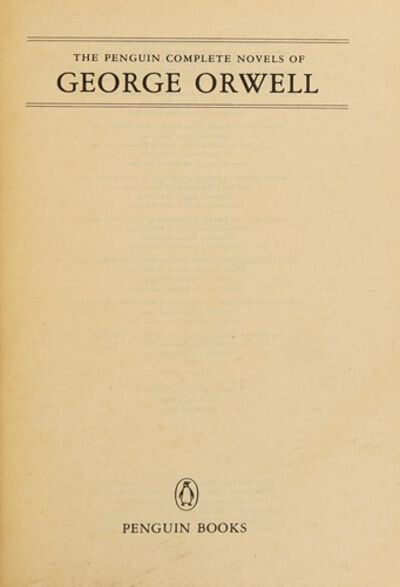 The Penguin complete novels
