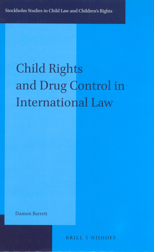 Child rights and drug control in international law