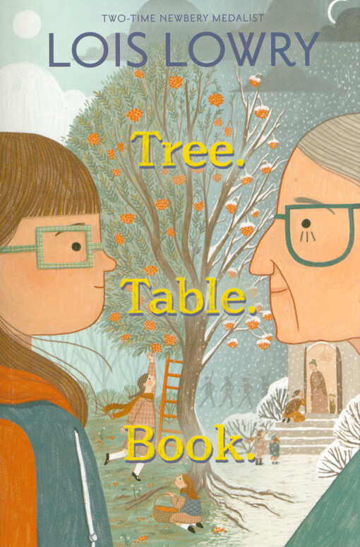 Tree. Table. Book.