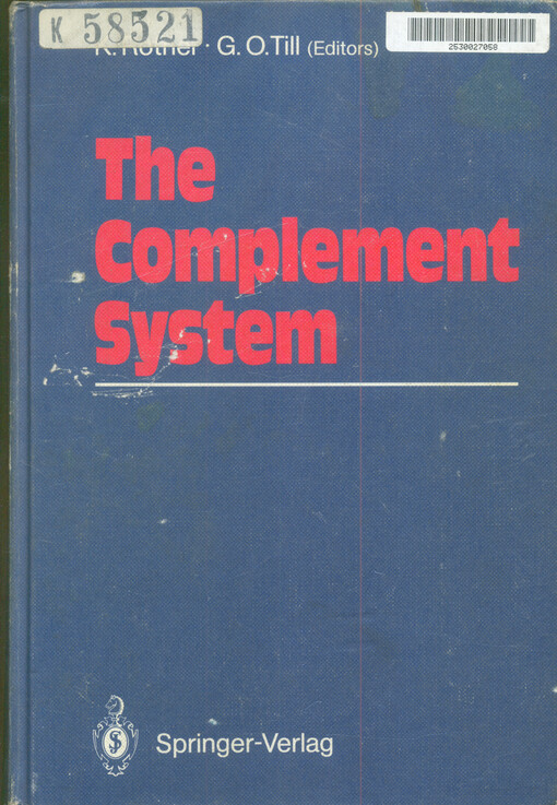 The complement system