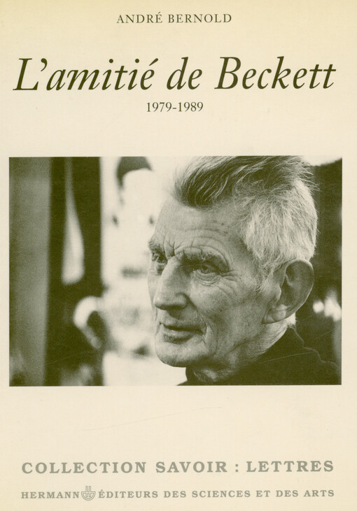 L'amitié de Beckett : 1979-1989