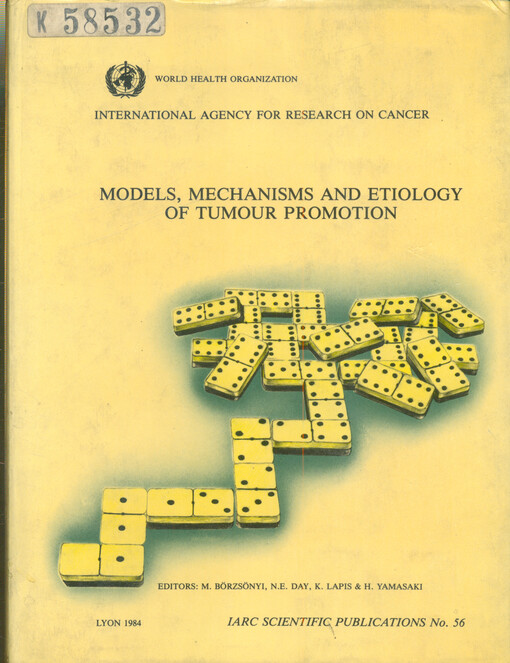 Models, mechanisms and etiology of tumour promotion : proceedings of symposium held in Budapest : 16th -18th May 1983