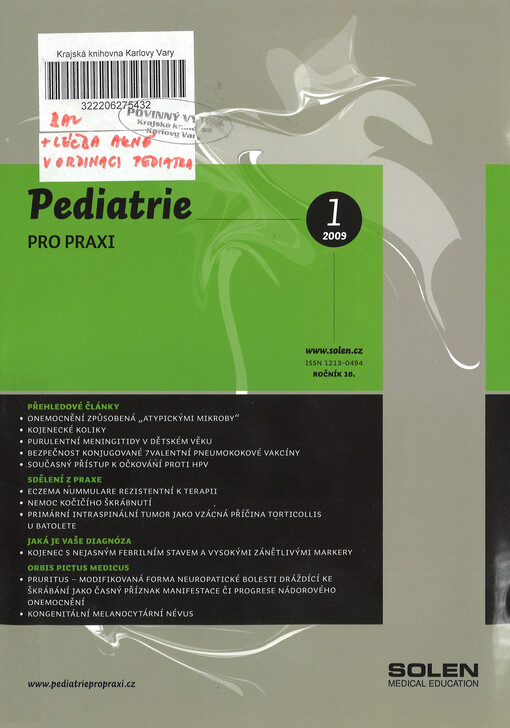 Pediatrie pro praxi