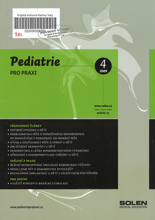 Pediatrie pro praxi