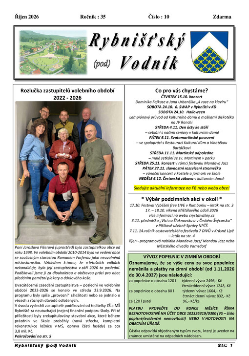 Rybnišťský (pod) vodník