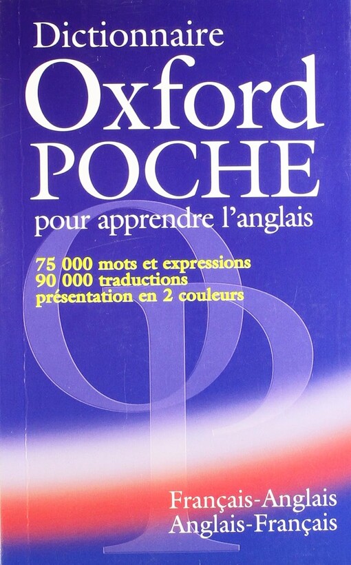 Oxford poche :pour apprendre l'anglais : français-anglais, anglais-français