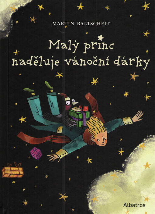 Malý princ naděluje vánoční dárky : převyprávěno podle pohádky Antoine de Saint-Exupéryho