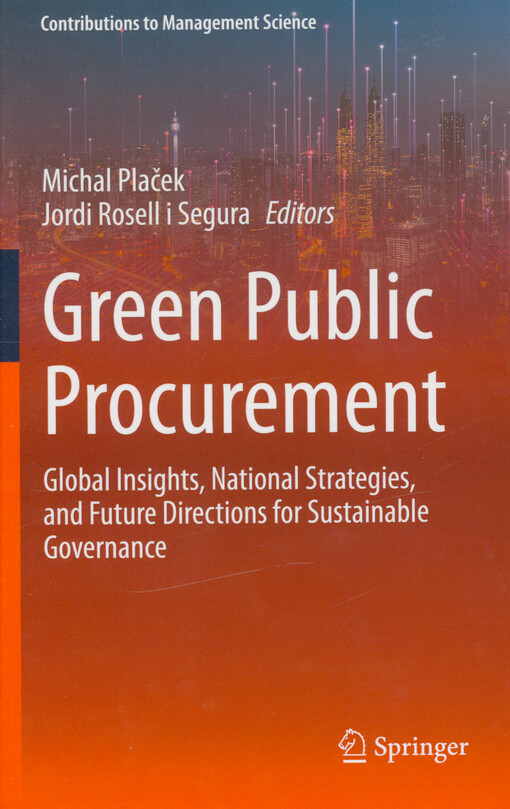 Green public procurement : global insights, national strategies, and future directions for sustainable governance