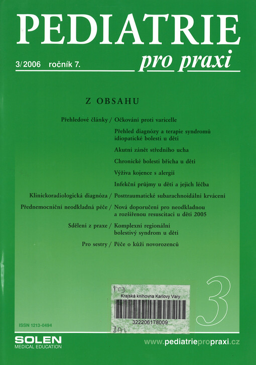 Pediatrie pro praxi