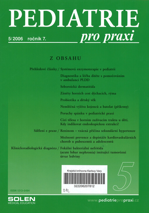 Pediatrie pro praxi