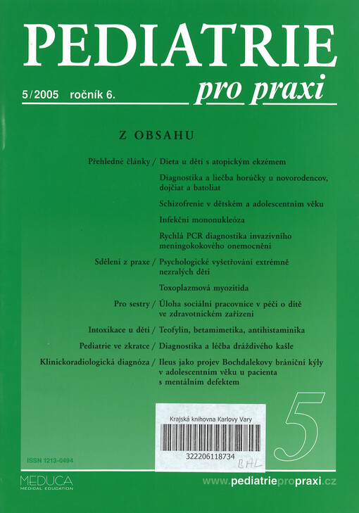 Pediatrie pro praxi