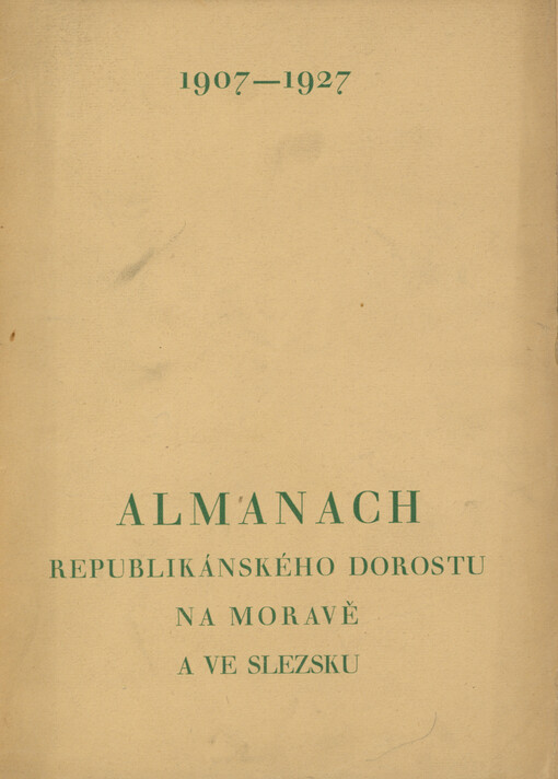 Almanach 1907-1927