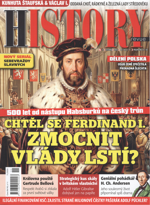 History revue : dějinné otazníky - bitvy - osudy mocných - spiknutí - historické omyly