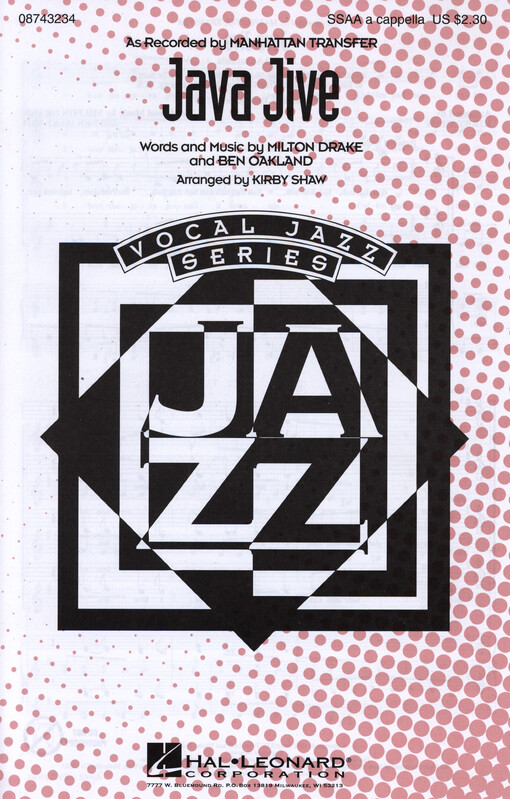 Java Jive : for SSAA a cappella