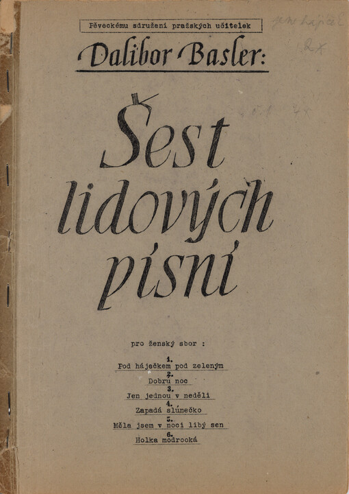 Šest lidových písní