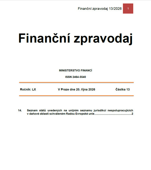 Finanční zpravodaj