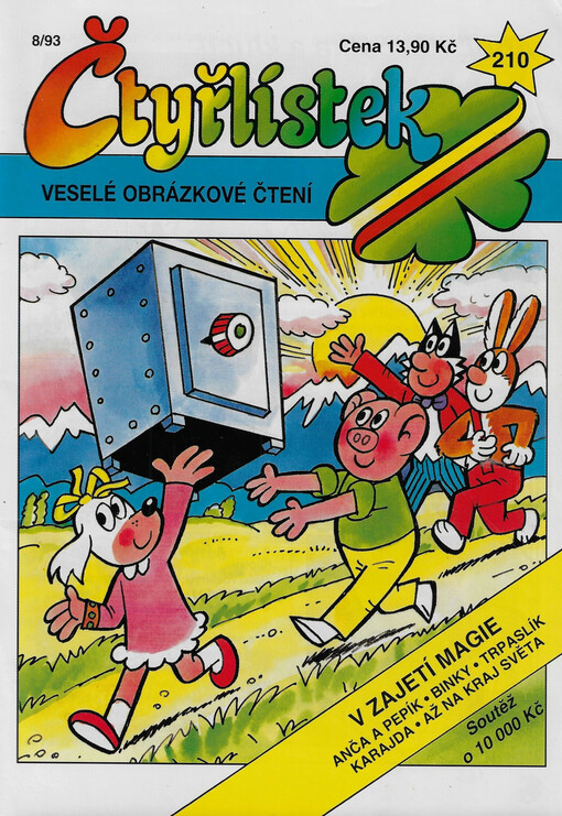 Čtyřlístek : veselé obrázkové čtení