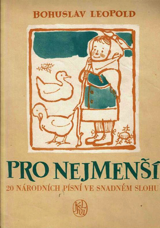 Pro nejmenší 20 národních písní pro klavír ve snadném slohu