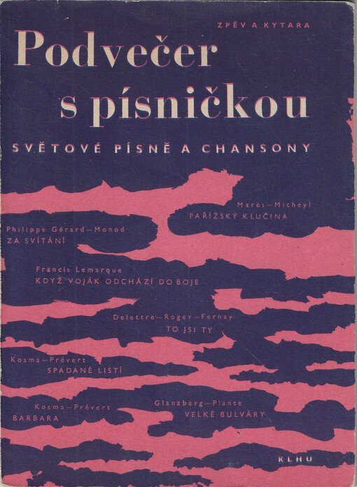 Podvečer s písničkou : chansony a písně Československého rozhlasu