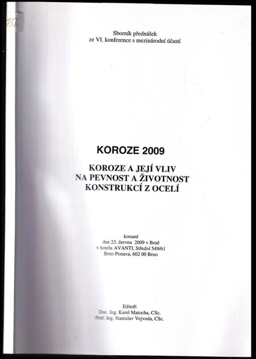 Koroze 2009
