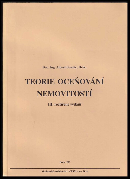 Teorie oceňování nemovitostí