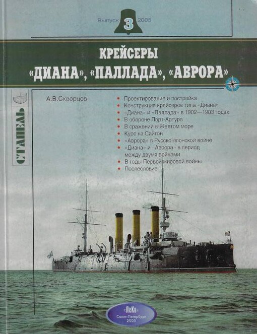 Крейсеры Диана, Паллада, Аврора