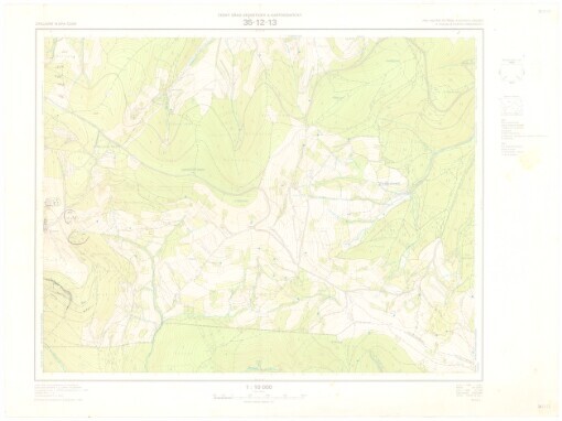 Základní mapa ČSSR. 35-12-13