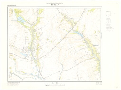 Základní mapa ČSFR. 15-43-17