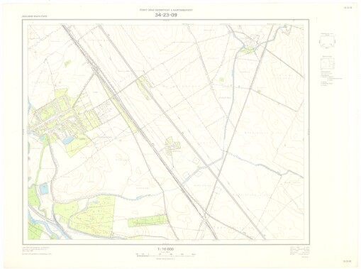 Základní mapa ČSFR. 34-23-09