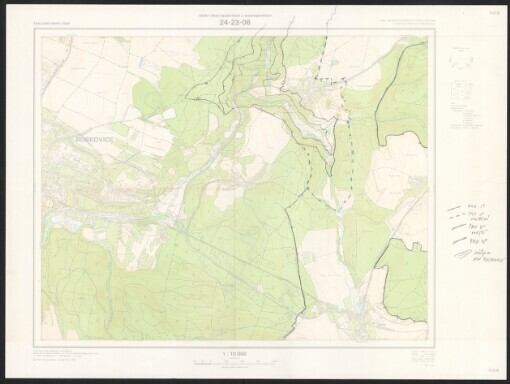 Základní mapa ČSSR. 24-23-06