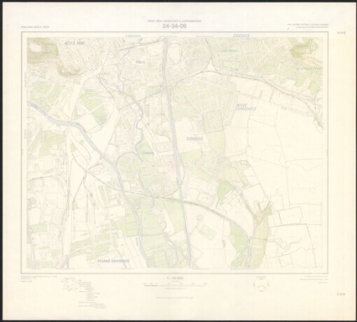 Základní mapa ČSSR. 24-34-05