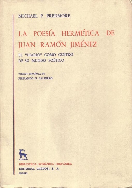 La poesía hermética de Juan Ramón Jimenéz :el 
