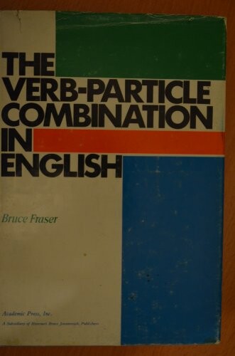 The verb-particle combination in English