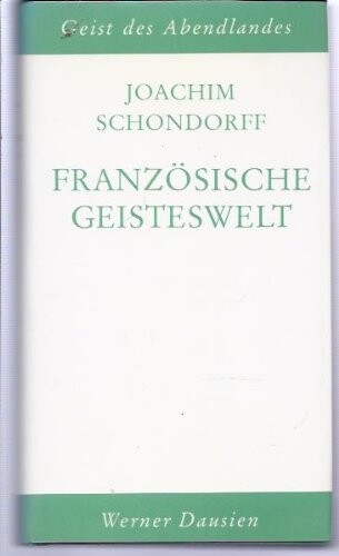 Französische Geisteswelt