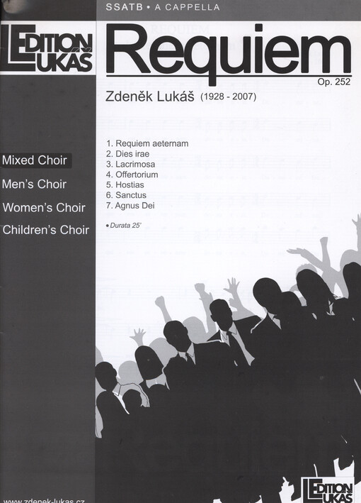 Requiem, op. 252 : SSATB : a cappella
