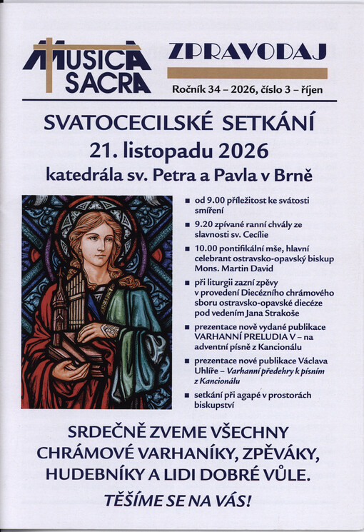 Musica Sacra : zpravodaj.