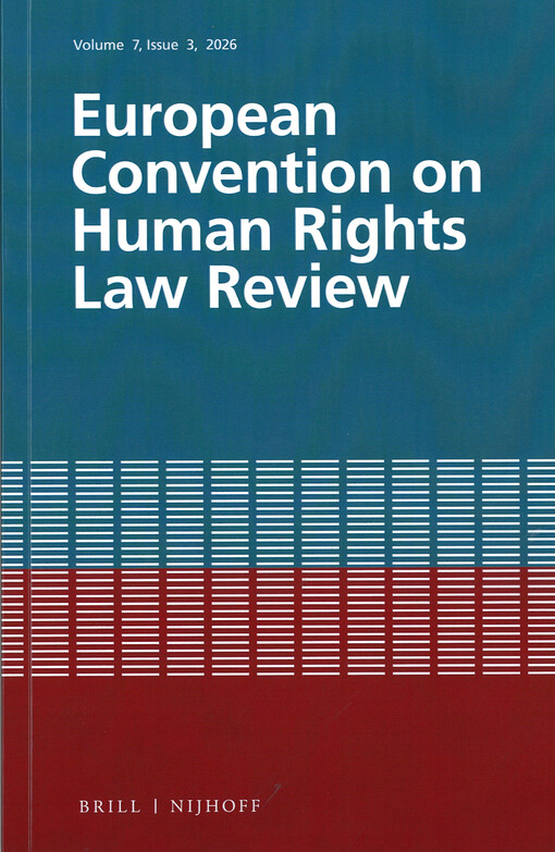 European convention on human rights law review