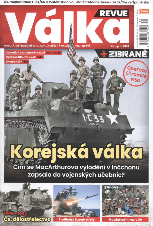 Válka revue : populárně-naučný magazín zaměřený na dějiny vojenství