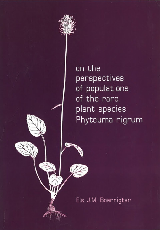 On the perspectives of populations of the rare plant species Phyteuma nigrum