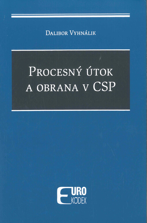 Procesný útok a obrana v CSP