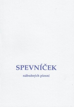 Spevníček nábožných piesní