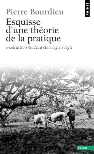 Esquisse d'une théorie de la pratique : Précédé de Trois études d'éthnologie kabyle