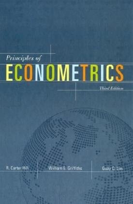 Principles of econometrics