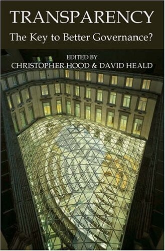 Transparency :the key to better governance?