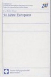 50 Jahre Europarat (Schriften des Zentrum fur Europaische Integrationsforschung, Center for European Integration Studies, der Rheinischen Friedrich-Wilhelms-Universitat Bonn) (German Edition)