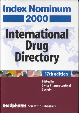 Index Nominum 2000: International Drug Directory (Book with CD-ROM)