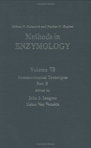 Methods in enzymology. vol. 73, part B, Immunochemical techniques