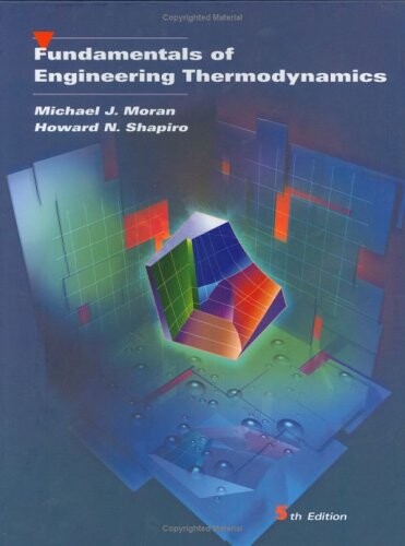 Fundamentals of engineering thermodynamics