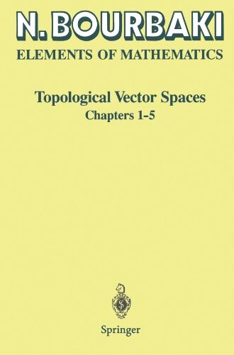 Topological vector spaces.chapters 1-5