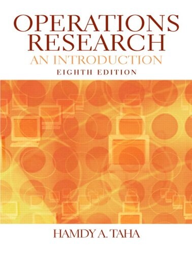 Operations research :an introduction